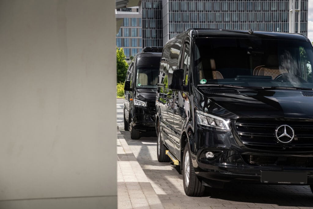 VIP-Sprinter für Gruppen-Roadshows – BEA Limousines Frankfurt